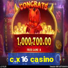 c.x16 casino